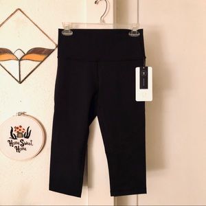 lululemon wunder under hr 1/2 tights sz 8 NWT